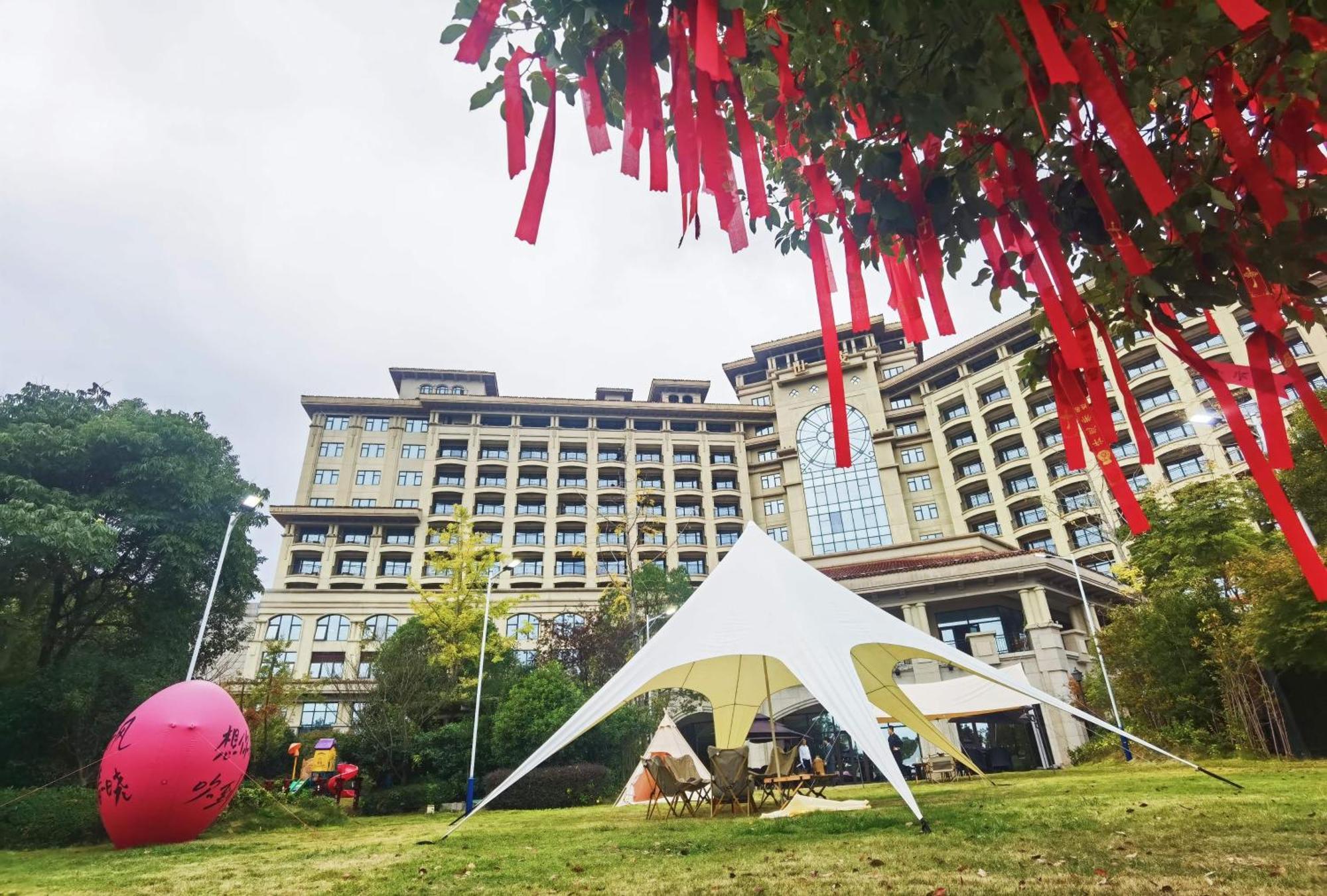 Doubletree By Hilton Ningbo - Chunxiao Exterior foto