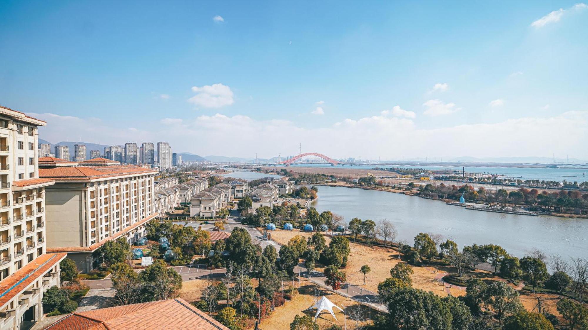 Doubletree By Hilton Ningbo - Chunxiao Exterior foto