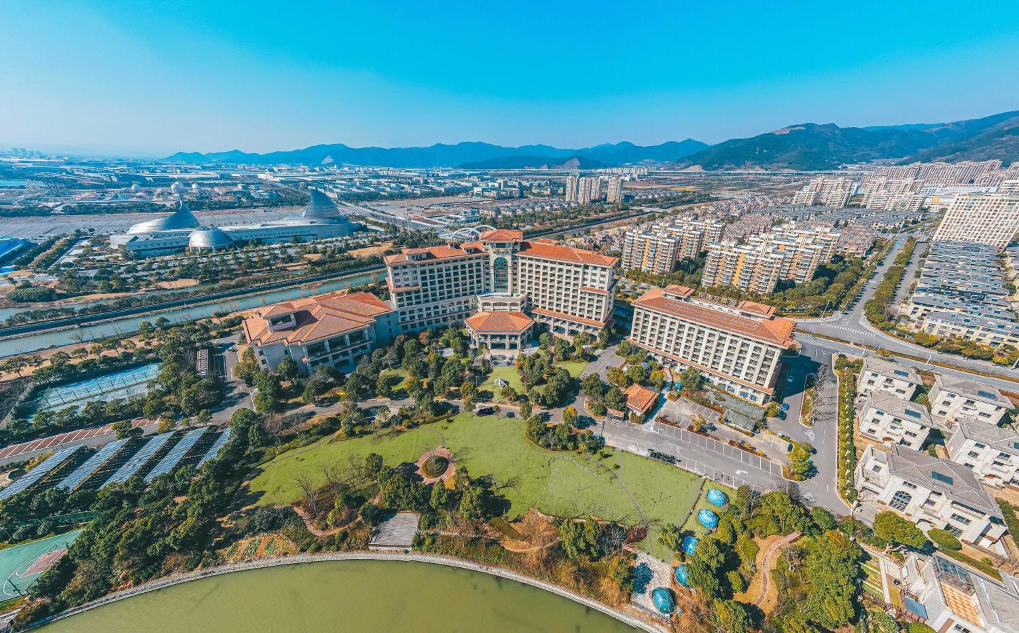 Doubletree By Hilton Ningbo - Chunxiao Exterior foto